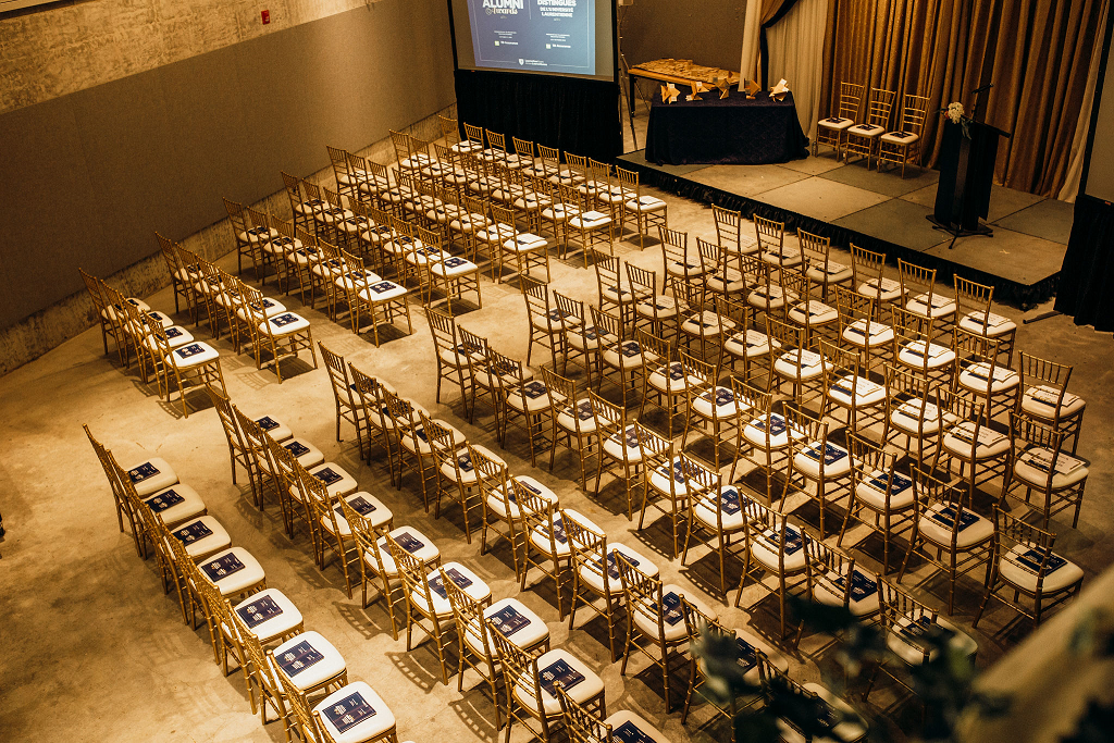 Chairs setup for an event