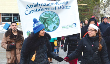 Anishinabek caretakers of water peoples event