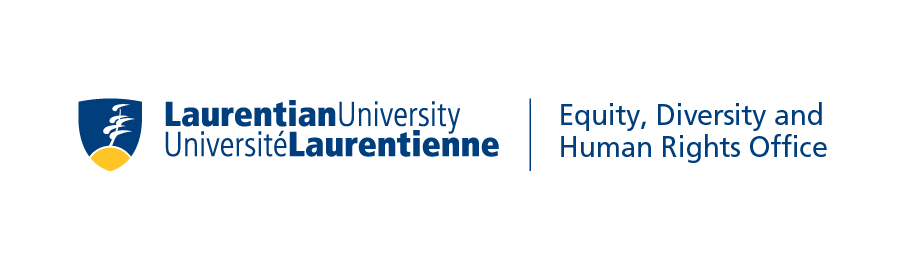 Laurentian University Equity Diversity and Human Rights Office logo.