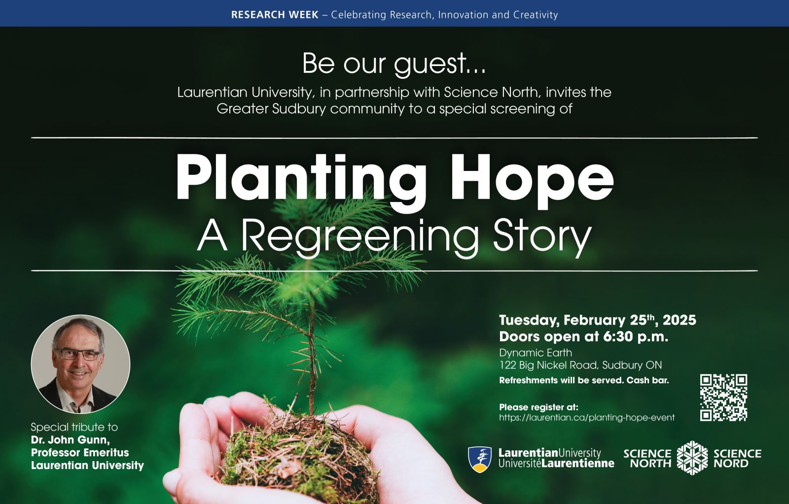 Invitation to Planting Hope Screening