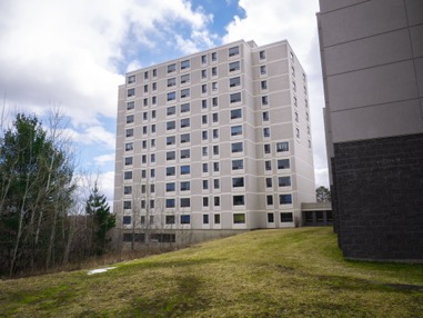 The Mature Student Residence building at Laurentian University.