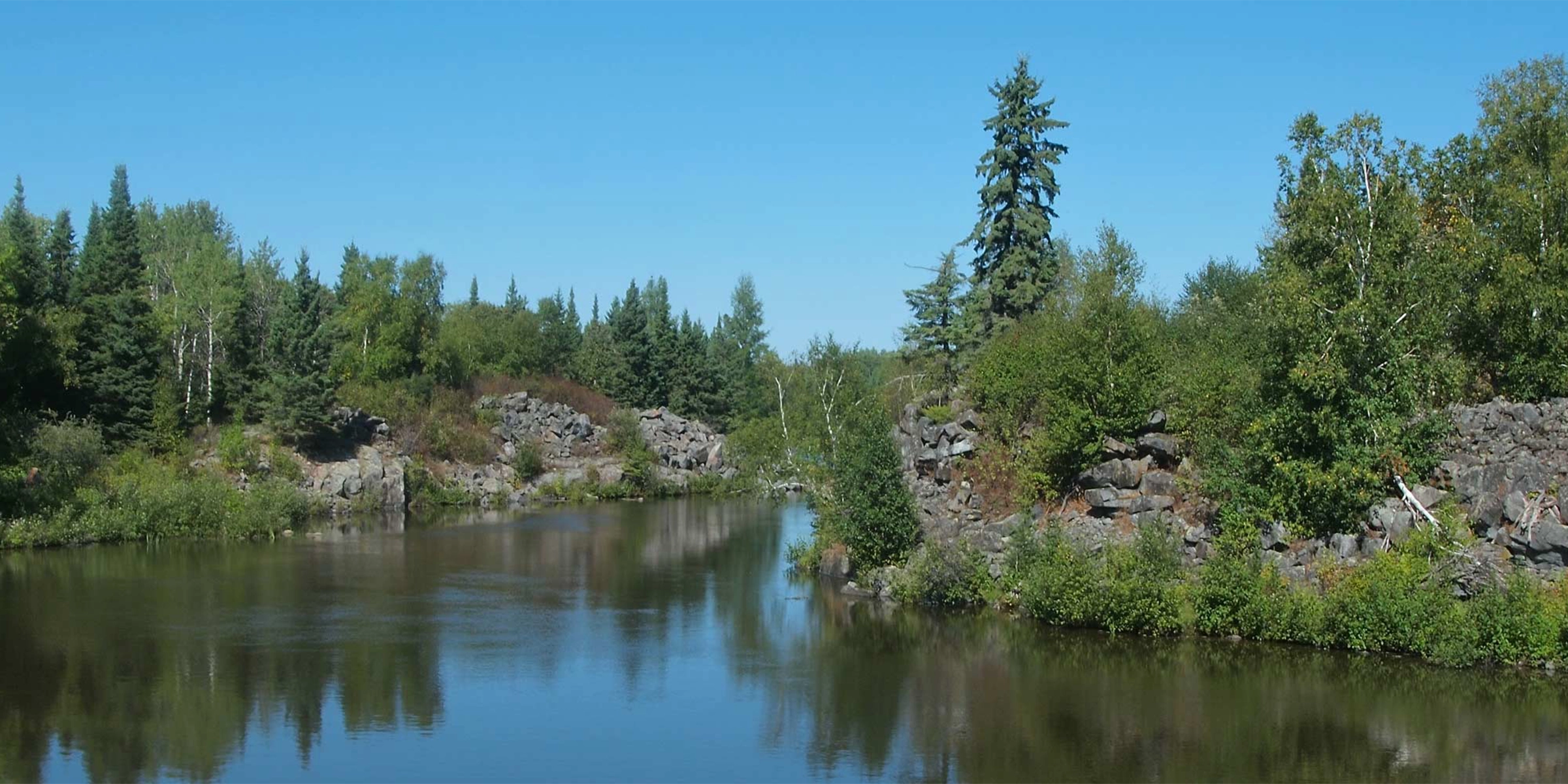 Lake in northern Ontario