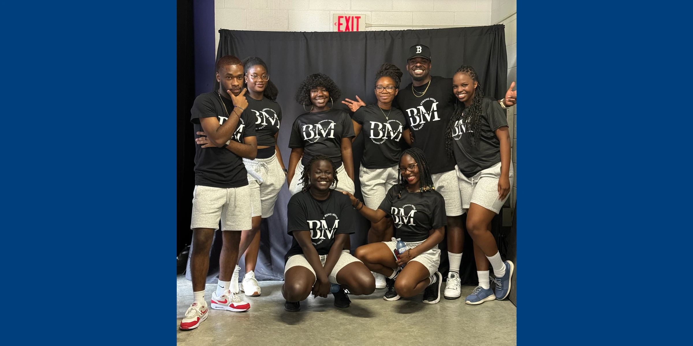 Pierre Andre’s dance group 