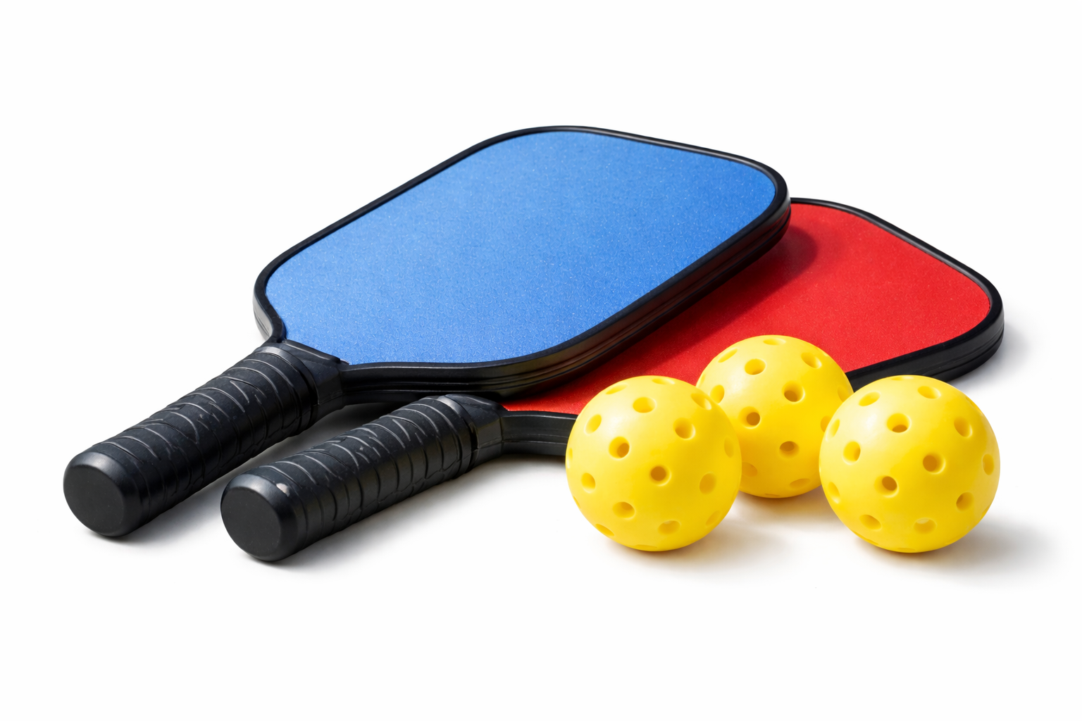 Pickleball Paddles and Balls