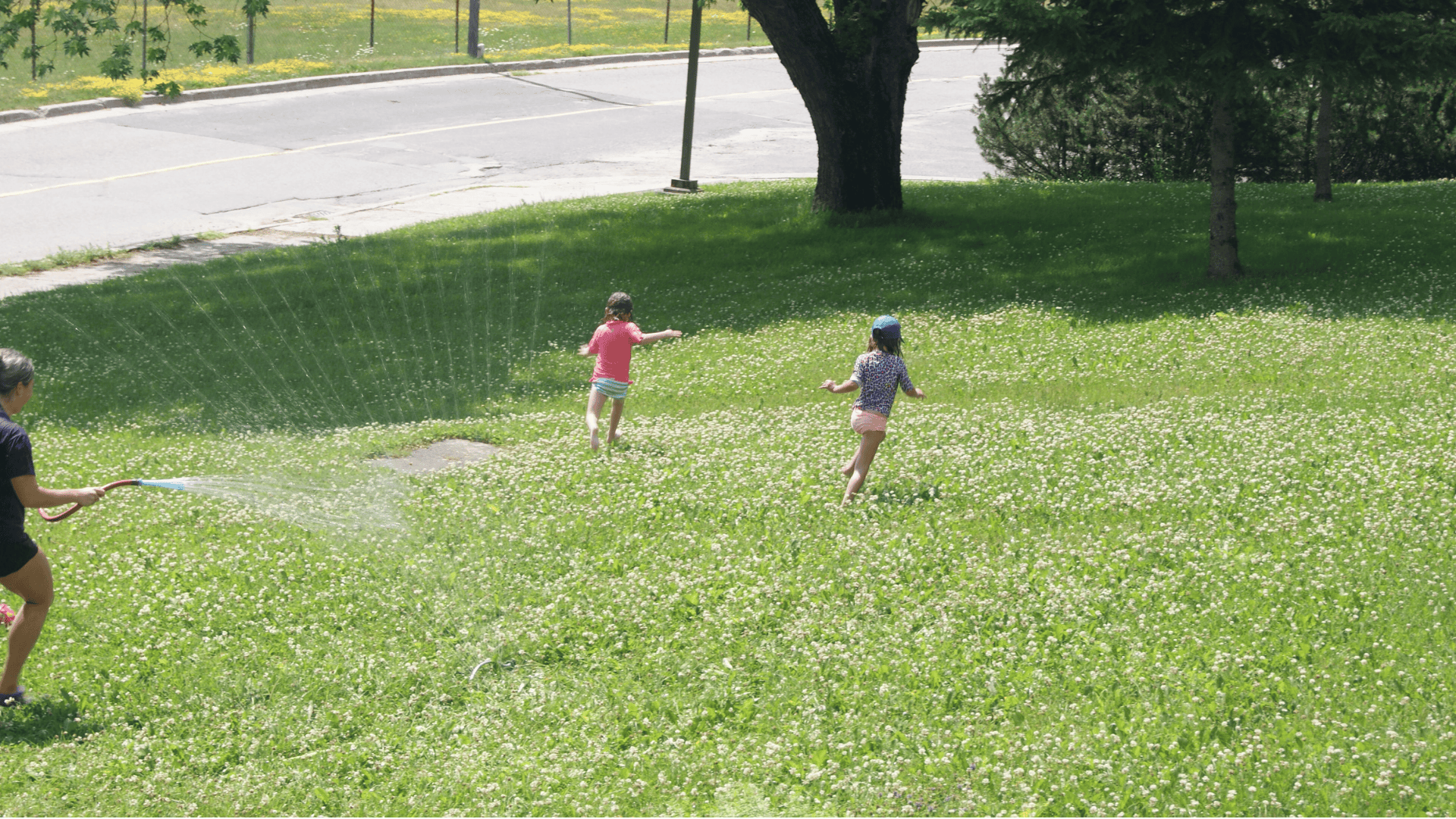 Kids Playing Outside
