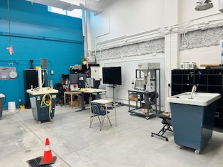 Inside the Fluid Mechanics lab