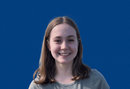 Emma Harris transition gif from child to adult