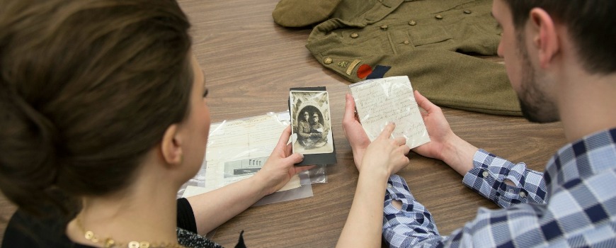 Study how the past can affect the present.