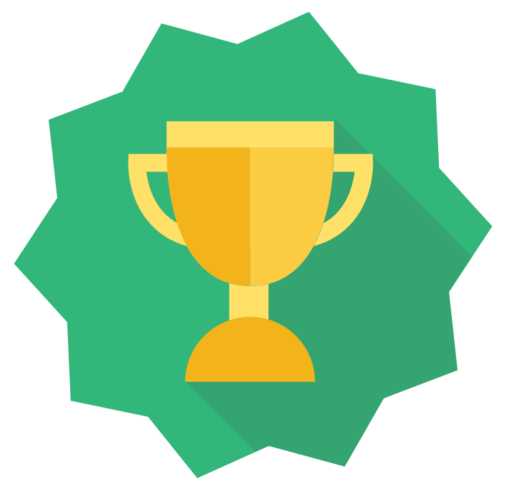 A trophy 