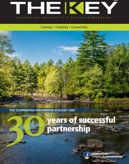 The Key: Laurentian University's Research Magazine page