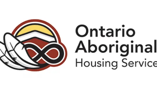 The logo for Ontario Aboriginal Housing Services.