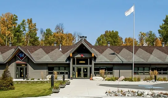 The Wahnapitae First Nation community centre.