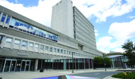 The R.D. Parker Building at Laurentian University.