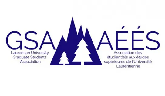 The Graduate Students Association (GSA) logo.