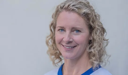 Karen (Duguay) Bunting smiling 