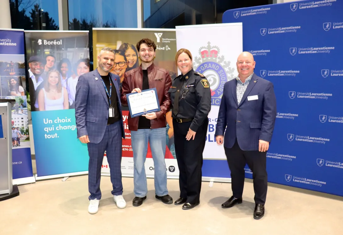 intercultural ride along & job shadow partnership with greater Sudbury police service