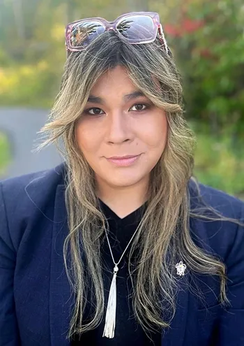 Kigen Pelletier, the ISLC Events and Social Media Coordinator at Laurentian University.